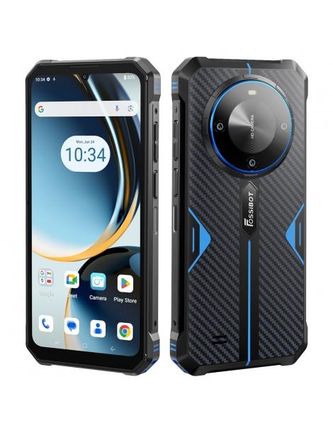FOSSiBOT F105 Smartphone robusto schermo HD+ da 6 745 pollici batteria da 10300mAh 4GB RAM+64GB ROM - Blu Spedizione gratuita