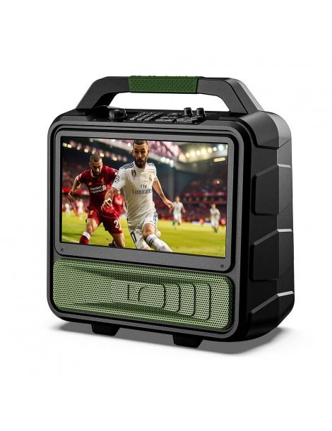 Monster VMay TV Portatile Relatore del partito da Esterno con Antenna TV Tuner Schermo 15.6' 1080P Audio 60W Prezzo di fabbrica