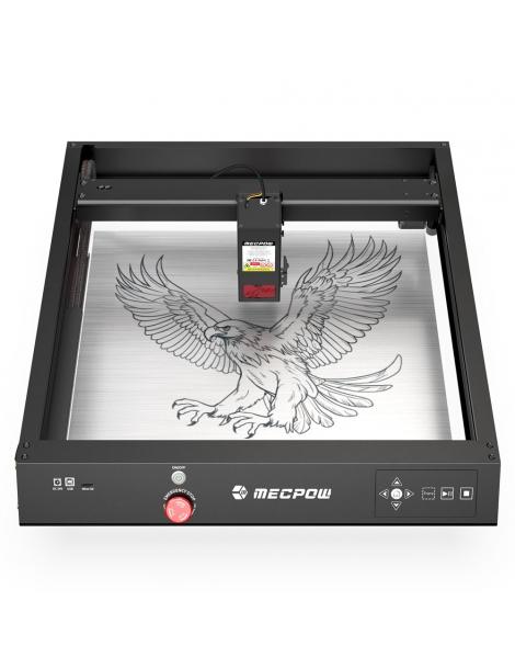 Mecpow X4 Incisore laser da 22W con Air Assist integrato area di incisione di 400 x 410 mm Spot laser da 0 08 mm x 0 1 Xmm Offerta speciale