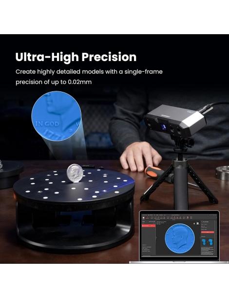 Revopoint MINI 2 Scanner 3D precisione 0 02 mm risoluzione 2MP velocità di scansione fino a 16 fps edizione standard Shopping online