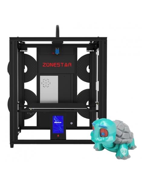 Zonestar Z9V5MK6 Stampante 3D a 4 estrusori 4 in 1 out Color-Mixing livellamento automatico scheda madre a 32 bit Cyber Monday