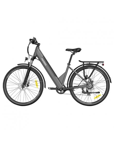 FAFREES F28 Pro Bicicletta elettrica da città Step-Through -Nero Offerta Giorno del Papà