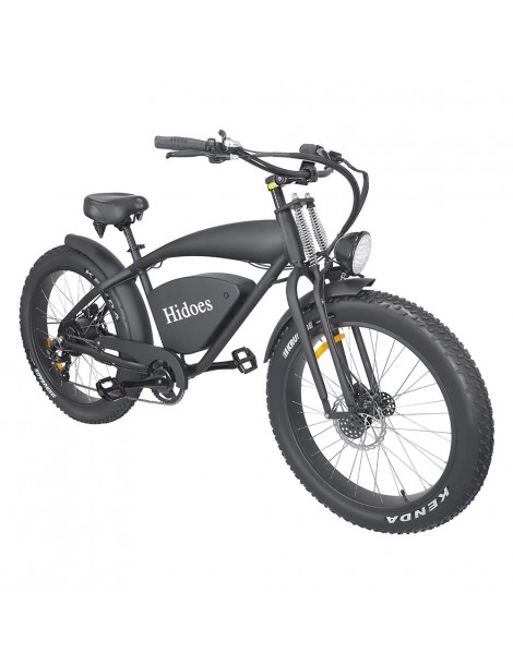 Hidoes B3 Bici elettrica motore brushless da 1200W velocità massima di 25km/h batteria da 48V 17.5Ah Offerta San Valentino