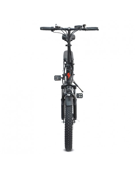 FAFREES F20 20" Bicicletta Elettrica da Città Pieghevole 250W Motore Brushless 36V 15AH Batteria al litio - Nero Latest fashion