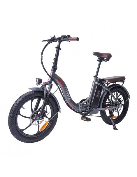 FAFREES F20 Pro 20 pollici Pneumatici Bicicletta Elettrica Pendolare Pieghevole 36V 18Ah Batteria al Litio 250W - Grigio Offerte esclusive