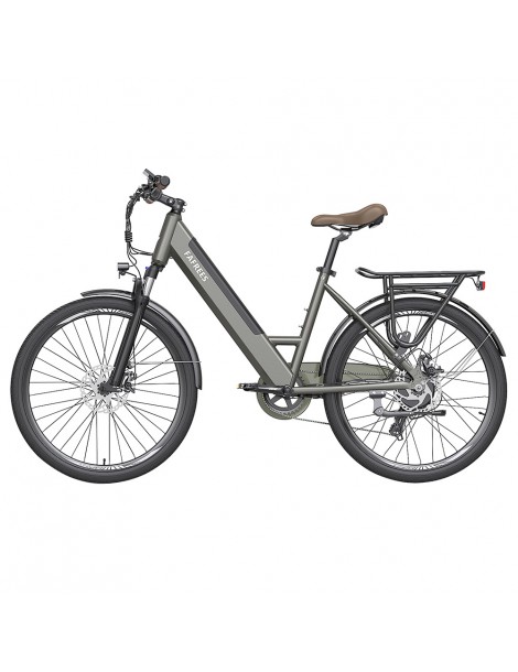 FAFREES F26 Pro 26'' E-Bike da città passo-passo 25 Km/h Motore 250W 36V 10Ah Batteria incorporata rimovibile-Grigio Lightning offer