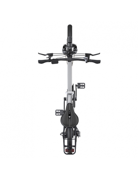 ENGWE P1 Bicicletta elettrica pieghevole pneumatico 20*3 pollici motore 250W batteria 36V 13Ah - Sliver Liquidazione