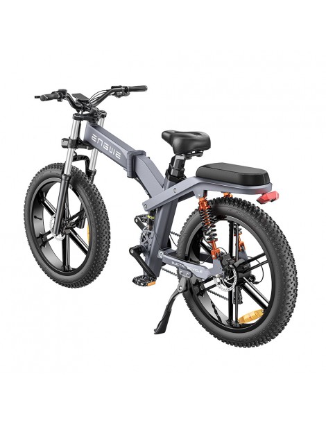 ENGWE X26 26*4.0 Pollici Pneumatici Grassi Bici Elettrica - Motore 48V 1000W e Batteria 19Ah Ritorno libero