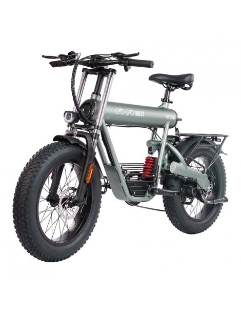 GOGOBEST GF500 20*4.0 pollici Fat Tire Electric Bike Motore senza spazzole da 750W Batteria 48V 20Ah Only for today