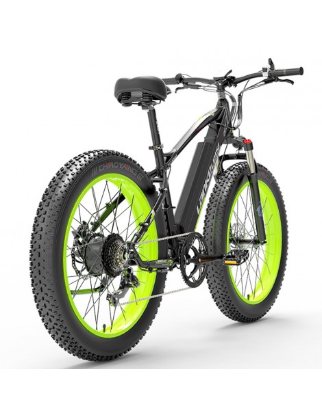 LANKELEISI XC4000 26*4.0 Inch Fat Tires Bicicletta elettrica autonomia massima 120KM velocità massima 40 km/h - motore 1000W Offerta speciale della fabbrica