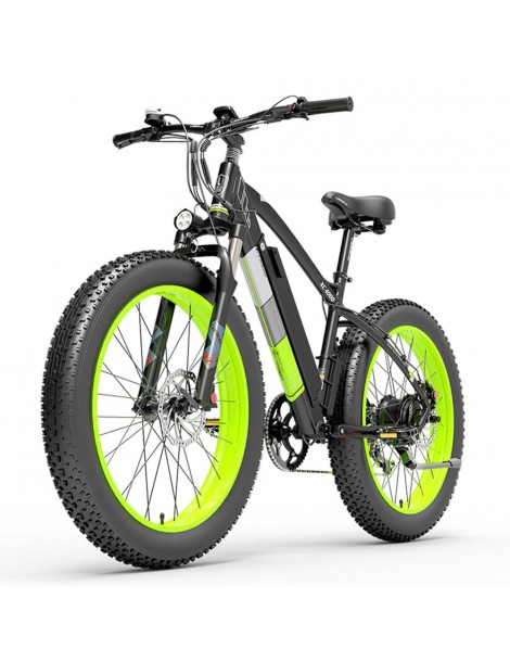 LANKELEISI XC4000 26*4.0 Inch Fat Tires Bicicletta elettrica autonomia massima 120KM velocità massima 40 km/h - motore 1000W Offerta speciale della fabbrica