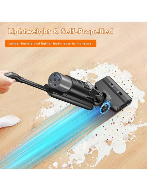 TOSIMA H1 aspirapolvere a secco senza fili batteria agli ioni di litio da 4000mAh 21 9V serbatoio dell'acqua da 910ml Solo un giorno rimasto