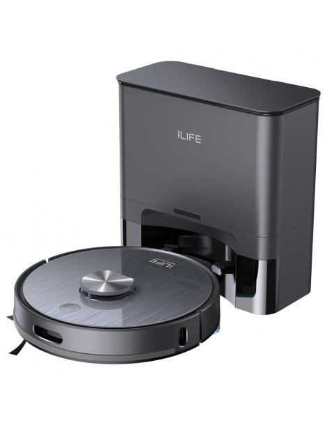 ILIFE T20S Robot Aspirapolvere potenza di aspirazione 5000Pa autonomia 260mins sistema di stazioni autosvuotanti Super sconto