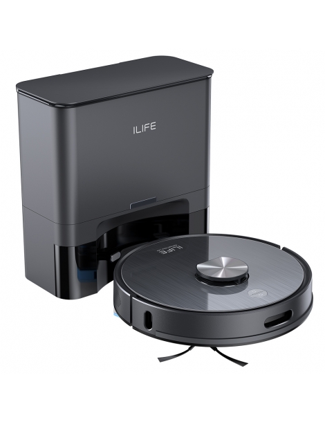 ILIFE T20S Robot Aspirapolvere potenza di aspirazione 5000Pa autonomia 260mins sistema di stazioni autosvuotanti Super sconto
