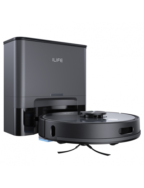 ILIFE T20S Robot Aspirapolvere potenza di aspirazione 5000Pa autonomia 260mins sistema di stazioni autosvuotanti Super sconto