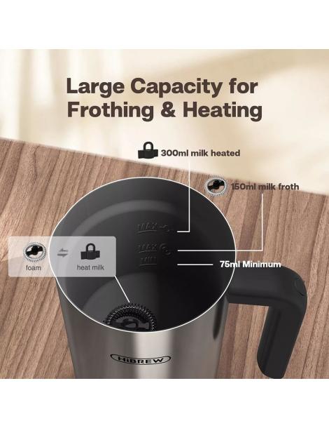 HiBREW M3 Schiumatore 4 in 1 Scaldalatte freddo/caldo completamente automatico 50% di sconto per tempo limitato