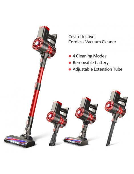PRETTYCARE W100 Aspirapolvere a batteria Aspirazione 20KPa Shopping Online