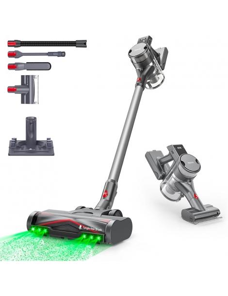 Maircle S3 Pro Aspirapolvere senza fili con dock Store and Charge 2-in-1 70 minuti potenza di aspirazione 35kPa - Grigio Affare Del Giorno