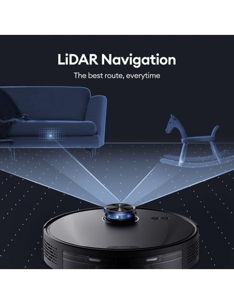 Ultenic T10 Lite Robot Aspirapolvere con navigazione LiDAR aspirazione 4500Pa auto-svuotamento Matrix Clean - Nero Convenienza