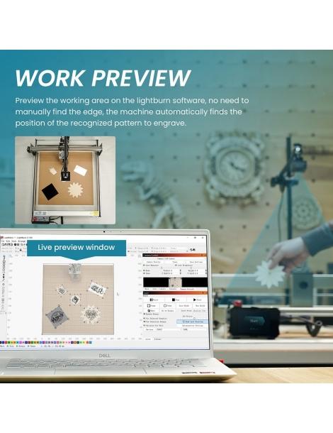 ATOMSTACK Maker AC1 Macchina fotografica time-lapse per incisioni laser 5 Megapixel posizionamento preciso Sconto