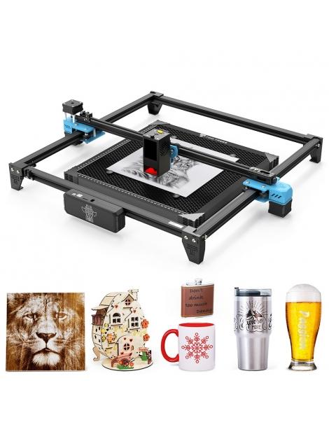 TWO TREES TTS-20 Pro 20W Laser Engraver Cutter con kit di assistenza pneumatica letto laser 0.08*0.08mm 418x418mm Negozio online di fabbrica