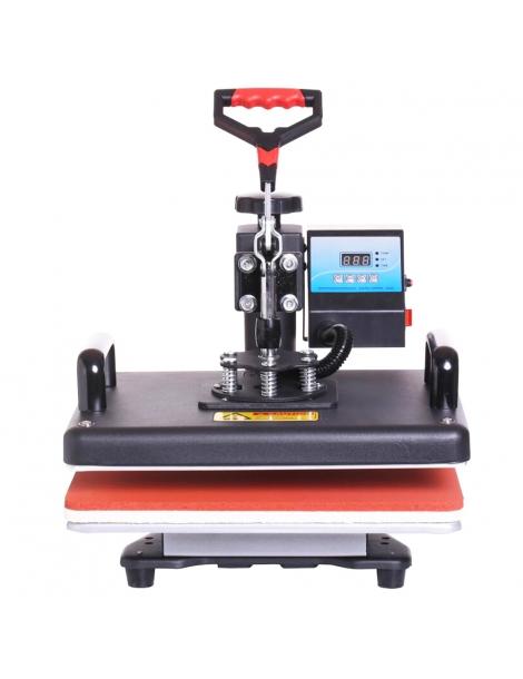 SHUOHAO 8 in 1 macchina di stampa a caldo combinata macchina di trasferimento di calore 2D per tappo tazza piastra T-shirt Offerta Giorno del Papà