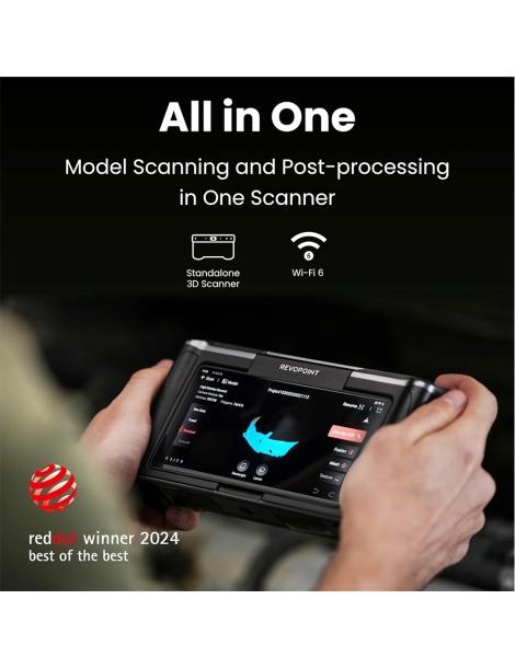 Revopoint MIRACO Pro Scanner 3D con 32 GB di RAM alta precisione di 0 02 mm velocità di scansione di 15 fps Offerta San Valentino
