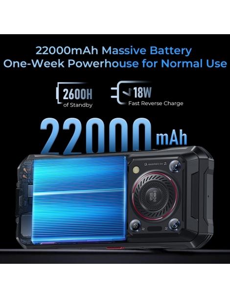 OUKITEL WP33 Pro 6 6 pollici FHD telefono robusto 5G MTK Dimensity 6100 + 24GB (8 + 16) RAM + 256GB ROM Offerta Anniversario