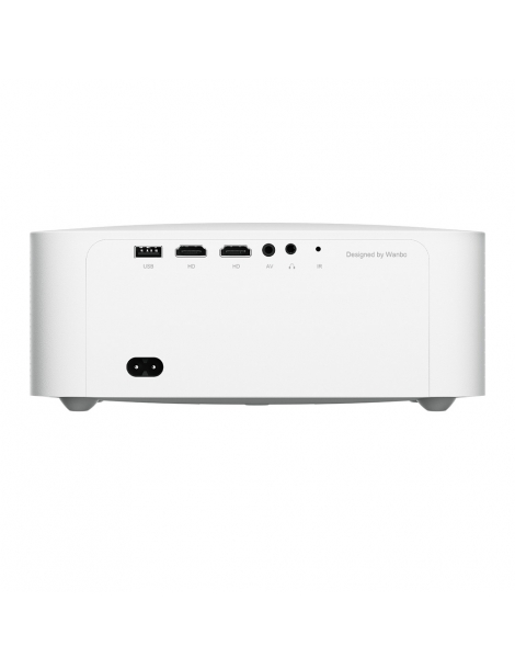 WANBO X2 Pro Proiettore Wifi 6 a doppia banda Bluetooth 5.0 AI Auto-Focus Android 9.0 Smaltimento dello stoccaggio