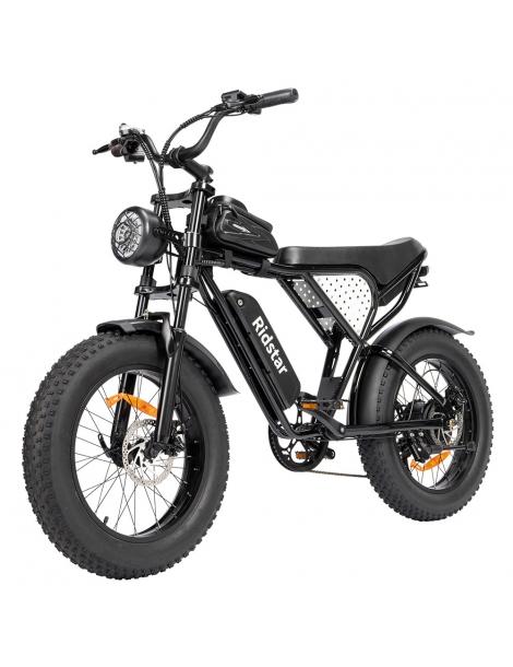 Ridstar Q20 Mini Electric Bike motore 1000W batteria 48V 15AH pneumatici grassi 20*4.0 pollici velocità massima 40km/h Offerte stagionali
