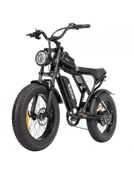 Ridstar Q20 Mini Electric Bike motore 1000W batteria 48V 15AH pneumatici grassi 20*4.0 pollici velocità massima 40km/h Offerte stagionali