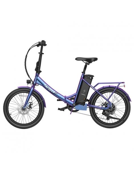 Fafrees F20 Lasting Bici Elettrica Pieghevole Motore 250W Batteria 36V 18.2Ah Pneumatici 20*1.95'' - Aurora Blue Liquidazione