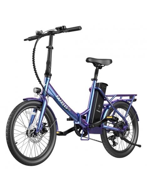 Fafrees F20 Lasting Bici Elettrica Pieghevole Motore 250W Batteria 36V 18.2Ah Pneumatici 20*1.95'' - Aurora Blue Liquidazione