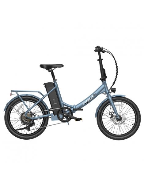 Fafrees F20 Lasting Bici Elettrica Pieghevole Motore 250W Batteria 36V 18.2Ah Pneumatici 20*1.95'' - Blu Haze Comprane uno, ottenene uno gratis