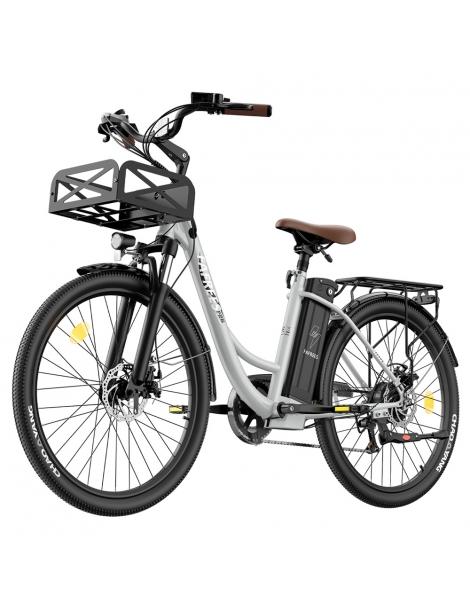 Fafrees F26 Lasting Bicicletta elettrica motore 250W batteria 36V 20.3Ah pneumatici 26*1.95'' - Grigio Super Saving Price