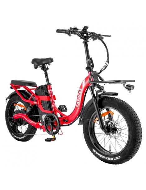 Fafrees F20 X-Max 20*4.0 pollici Fat Tire Bicicletta elettrica pieghevole motore 750W batteria 30Ah - Rosso Offerta settimanale