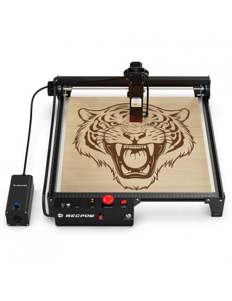 Mecpow X3 Pro 10W Incisore Laser+H44 440*440mm Engraving Honeycomb Working Table+FC1 Laser Engraver Enclosure Kit Latest stili