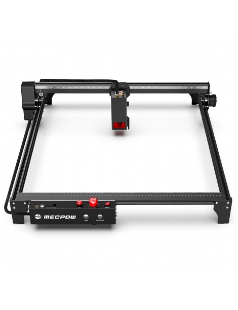 Mecpow X5 22W Macchina per incisione laser area di incisione 600x600mm spot laser con assistenza pneumatica automatica Duty-free