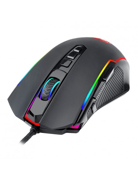 Redragon Mouse da gioco cablato M910-K RGB 8000 DPI 9 pulsanti programmabili con pulsante di fuoco rapido Italy