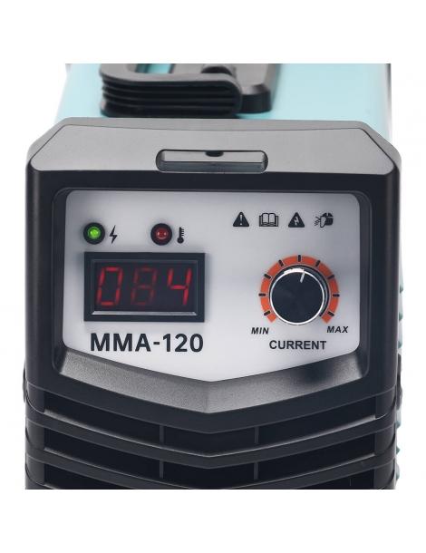 Mecpow MMA-120 Saldatrice a doppia tensione display a LED modalità di controllo IGBT funzione di avvio a caldo Vendita