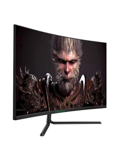 TITAN ARMY C32C1S Monitor da gioco da 31 5 pollici risoluzione 2K frequenza di aggiornamento 240 Hz curvatura 1500R Promozione