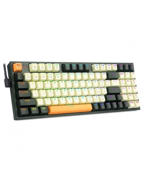 Redragon K636CLO-RGB Kitava 94 tasti con tastierino numerico tastiera meccanica retroilluminata RGB - Nero Spedizione Gratuita