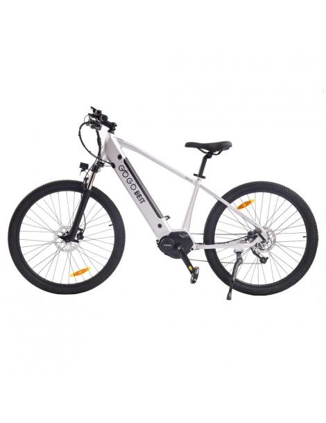 GOGOBEST GM26 Bicicletta elettrica da città motore mid-drive 36V 250W batteria 10Ah freno a disco idraulico - Argento Acquista Ora