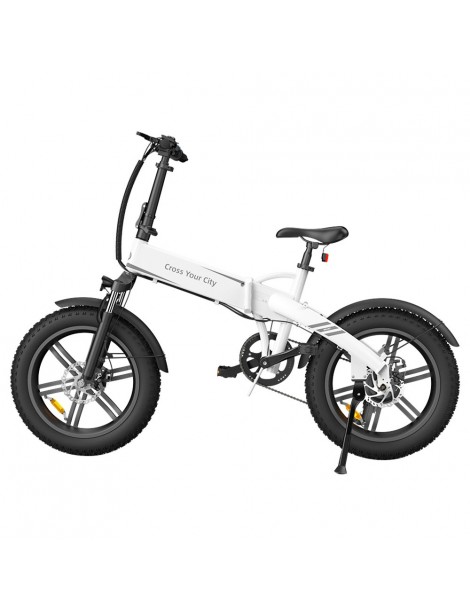 ADO A20F Bestia Pieghevole E-Bike 250W DC Brushless Motore 25km/H 36V 14.5Ah Batteria 20*4.0 Pneumatici Sensore Di Coppia-Bianco Promozione Limitata