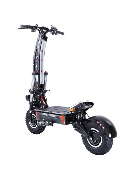 Halo Knight T107 Max 14 pollici Off-Road Pneumatici Scooter elettrico pieghevole 2*4000W Motori 72V 50Ah Batteria Offerta