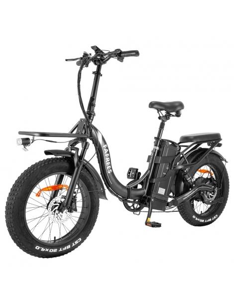 Fafrees F20 X-Max 20*4.0 pollici Fat Tire Bicicletta elettrica pieghevole motore 750W batteria 30Ah - Nero Saldi Di Fabbrica