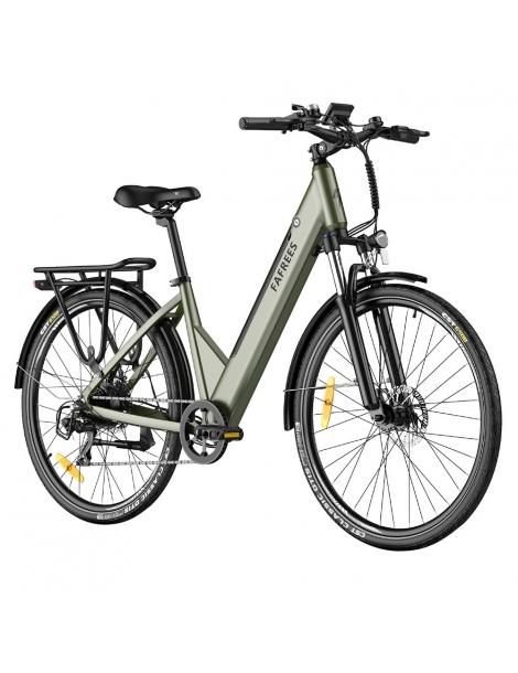 FAFREES F28 Pro Bicicletta elettrica da città Step-Through -Verde I Più Venduti
