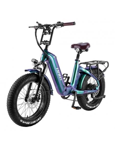 FAFREES F20 Master E-bike 20*4.0 pollici pneumatico 500W trazione posteriore 25km/h velocità massima-Verde Negozio