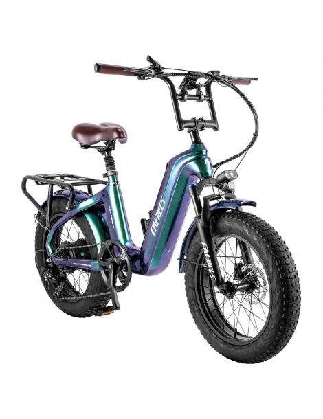 FAFREES F20 Master E-bike 20*4.0 pollici pneumatico 500W trazione posteriore 25km/h velocità massima-Verde Negozio