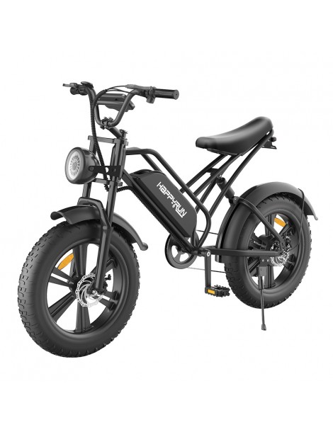 HAPPYRUN HR-G50 Bicicletta elettrica retrò 18Ah Batteria 750W Motore Sconto di tempo limitato